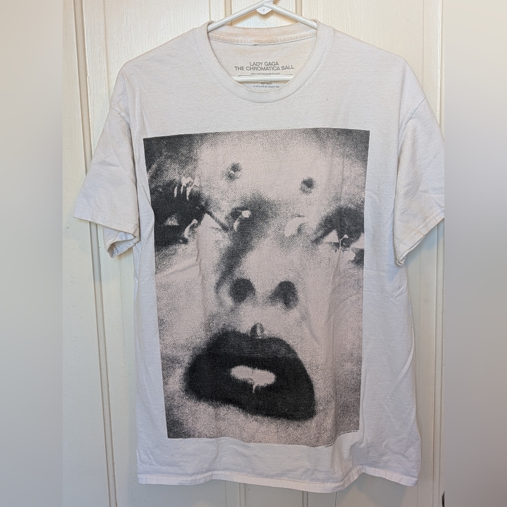 Official Lady Gaga Chromatica Ball 2022 Tour Date Shirt - Medium